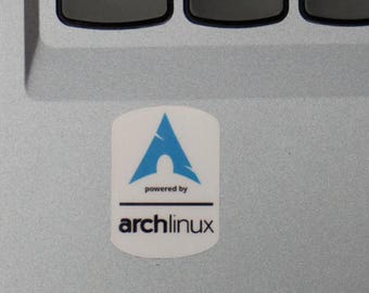 Arch Linux Sticker – Waterproof & UV-Proof Vinyl Laptop, PC Case, and Notebook Decal