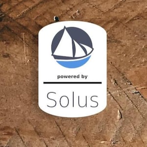 Adesivi per case PC Linux: scegline uno! Solus