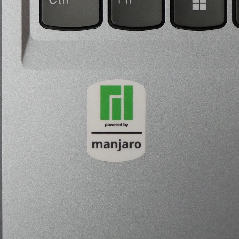 Adesivi per case PC Linux: scegline uno! Manjaro