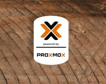 Proxmox Server Case Sticker | Homelab Virtualization Decal | Sysadmin Rack Label