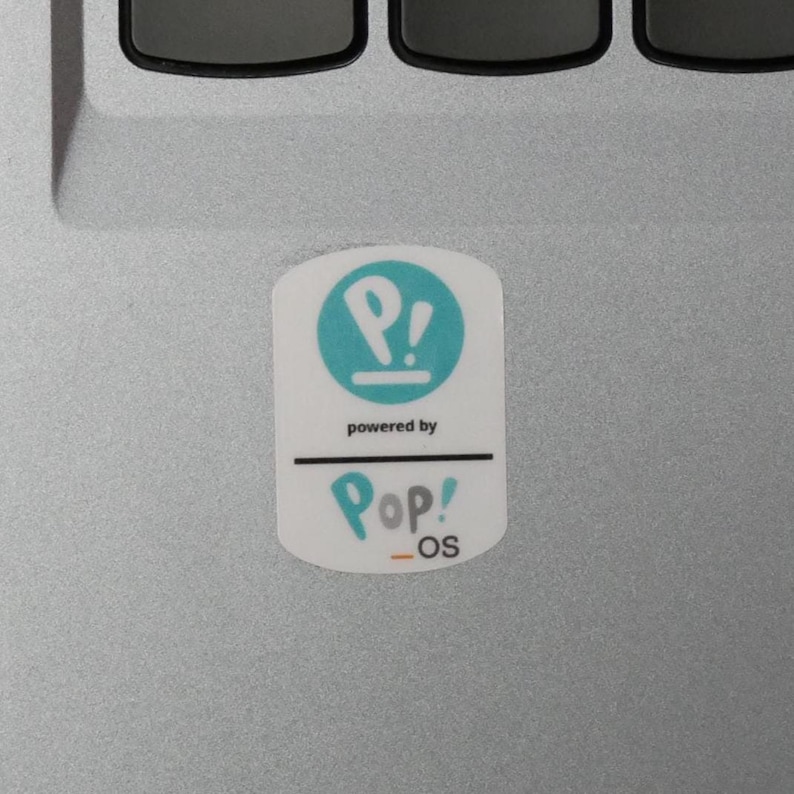 Adesivi per case PC Linux: scegline uno! Pop_OS!