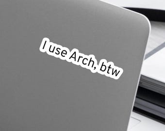 I use Arch, btw Sticker