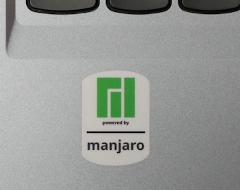 Manjaro Linux Sticker – Waterproof & UV-Proof Vinyl Laptop, PC Case, and Notebook Decal
