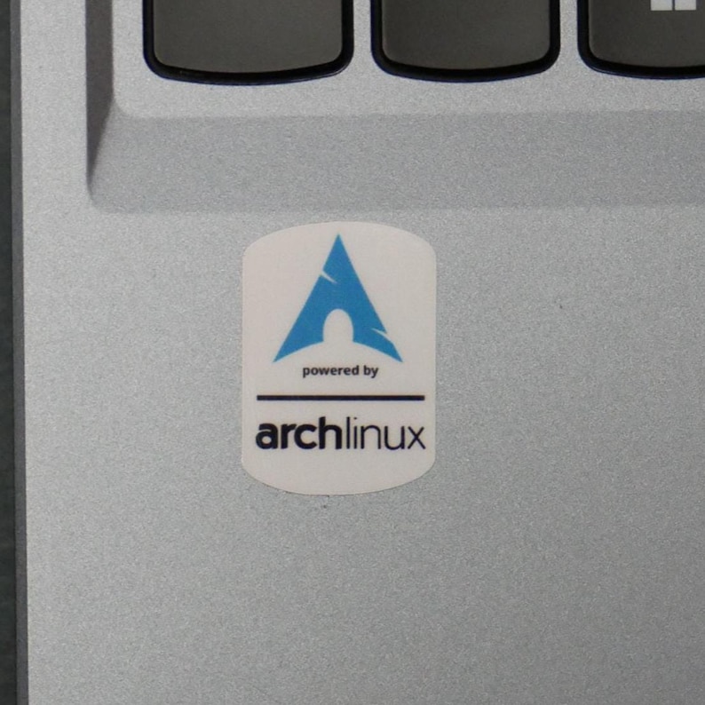 Adesivi per case PC Linux: scegline uno! Arch