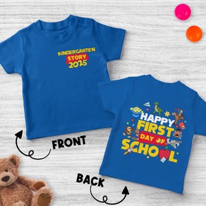 Toy Story First Day Of School Shirt, Disney Pixar Teacher Tee, Back To School Shirt, Happy First Day Teacher Gift, Classroom Outfit OHTC06