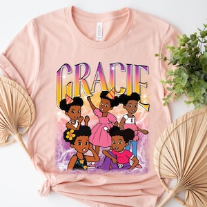 Custom Gracies Corner Birthday Bootleg Shirt/Gracies Corner Tee Shirt/Custom Gracie&#39;s Corner Birthday Girl/Family Birthday Girl OHV123