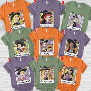 Disney Princess Halloween Shirt/Walt Disney World Halloween Shirt/Princess Halloween Shirt/Retro Disneyworld Halloween Shirt OHUU09