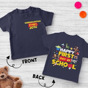 Toy Story First Day Of School Shirt, Disney Pixar Teacher Tee, Back To School Shirt, Happy First Day Teacher Gift, Classroom Outfit OHTC06
