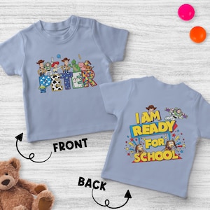 Toy Story First Day Of School Shirt, Disney Pixar Teacher Tee, Back To School Shirt, Happy First Day Teacher Gift, Classroom Outfit OHTC07