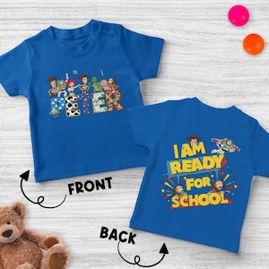 Toy Story First Day Of School Shirt, Disney Pixar Teacher Tee, Back To School Shirt, Happy First Day Teacher Gift, Classroom Outfit OHTC07