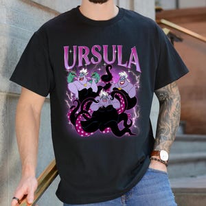 Disney Villains Characters Group Bootleg Retro Shirt/Evil Queen Hades Scar Maleficent/Good To Be Bad Tee/Disney Evil Friend 2025 Trip OHUN06
