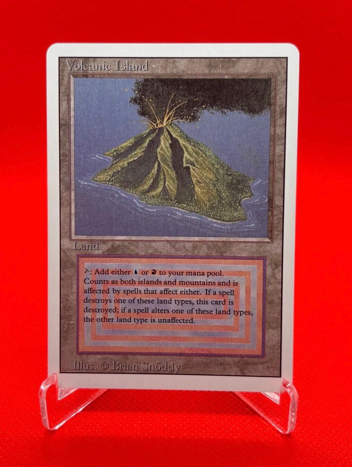 Volcanic Island Mtg - Etsy