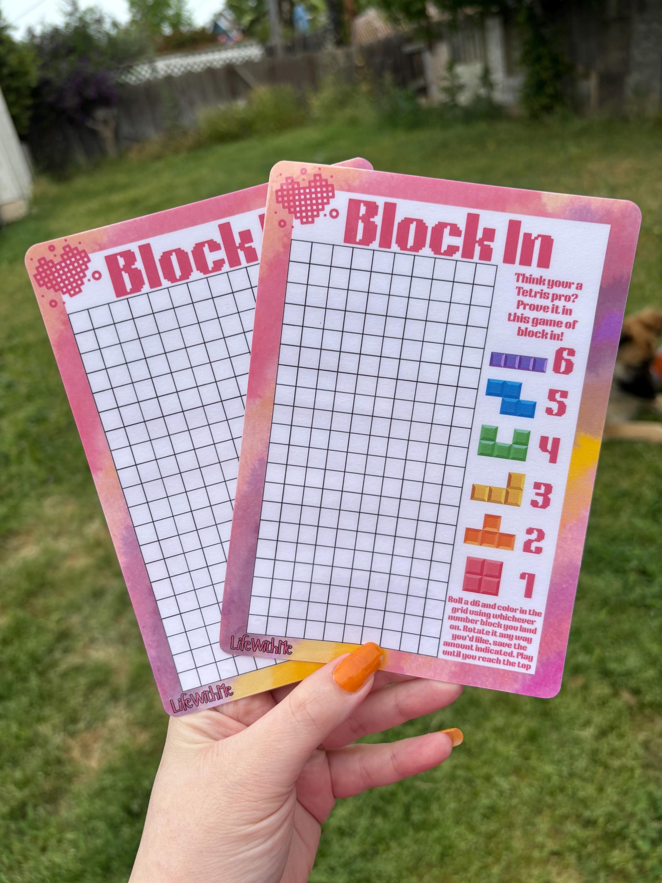Block in Savings Challenge | A5 | Laminated - Etsy
