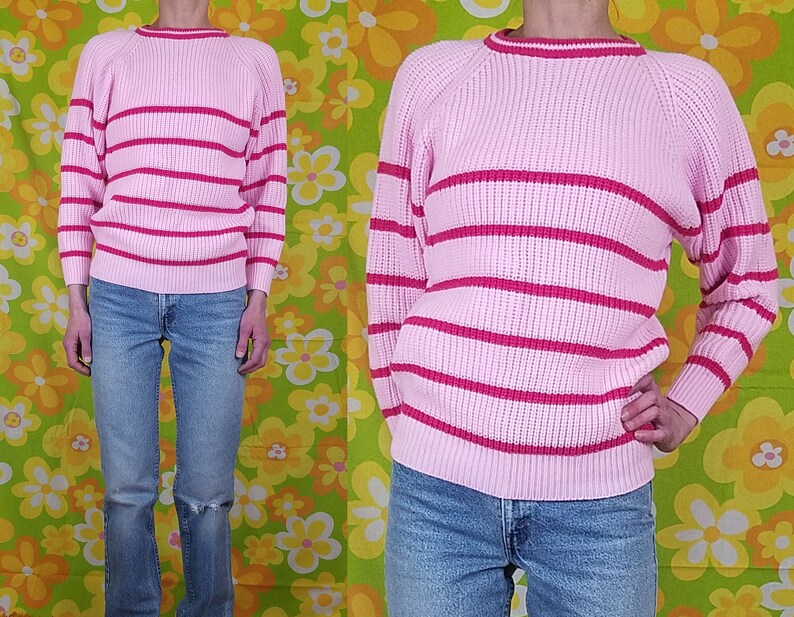bubblegum pink sweater