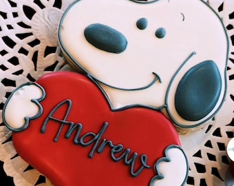 Snoopy mit Herz Ausstechform Stl-Datei