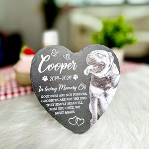 Personalized Cat Memorial Garden Stone, Dog Memorial Garden Stone, Cat Memorial Dog Pet Loss, Bereavement Gift, Gifts for Pet Memorial
