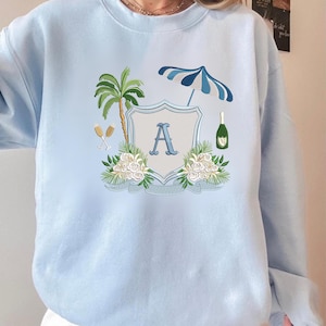 Broderi med bandrosett för babyram | Monogramvapenkant, krans, nallebjörn, broderimaskinfil | Pes Dst Jef Vp3 direktnedladdning