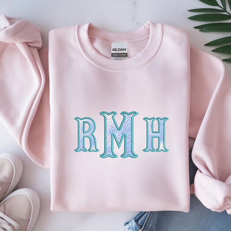 Fishtail Monogram Alphabet Applique Design Machine Embroidery Font ...