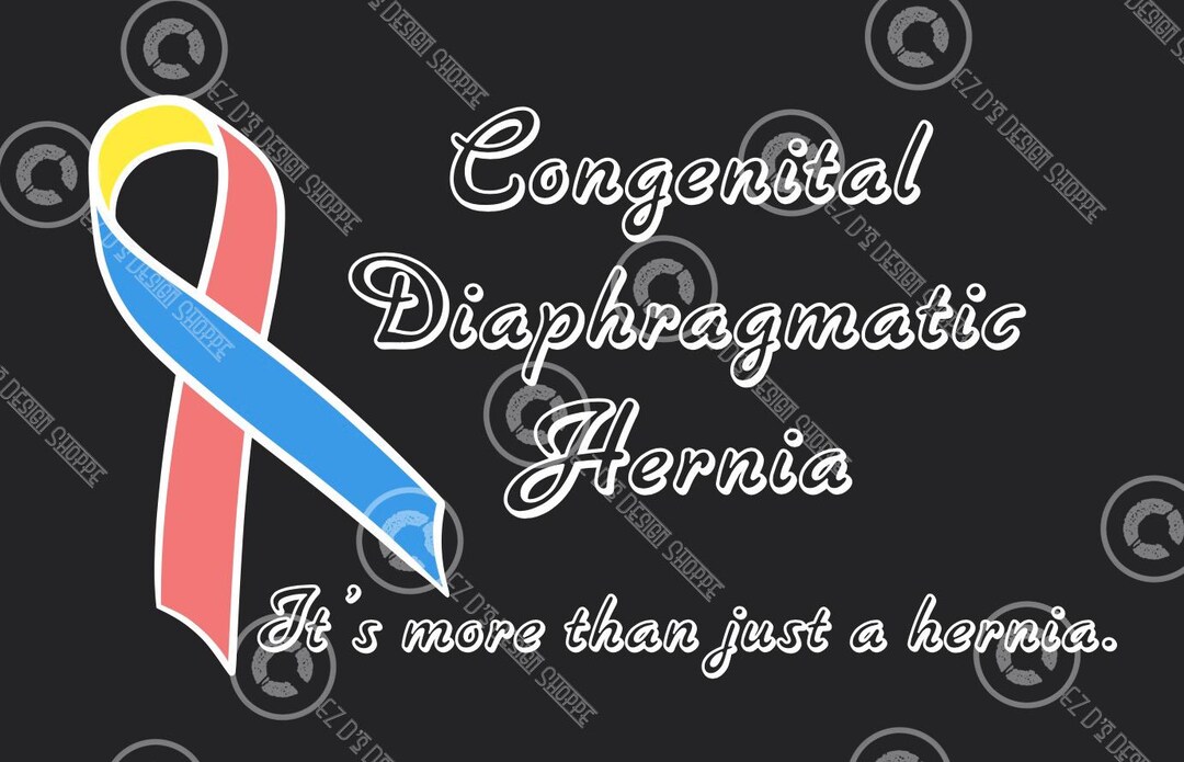 Congenital Diaphragmatic Hernia Awareness Ribbon Decal - Etsy
