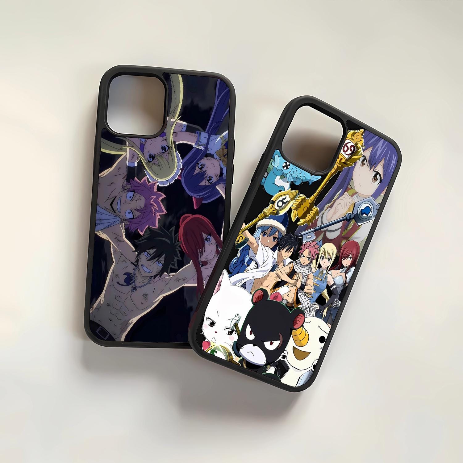 Lucy and Natsu Case, Phone Case iPhone 16 Case iPhone 15 Case 