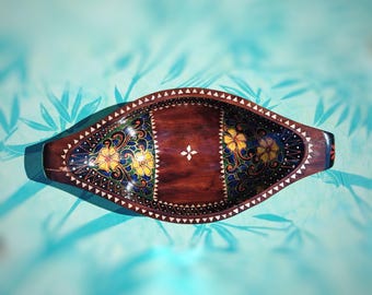 Rainforest Radiance Decorative Bowl from the island of Lombok