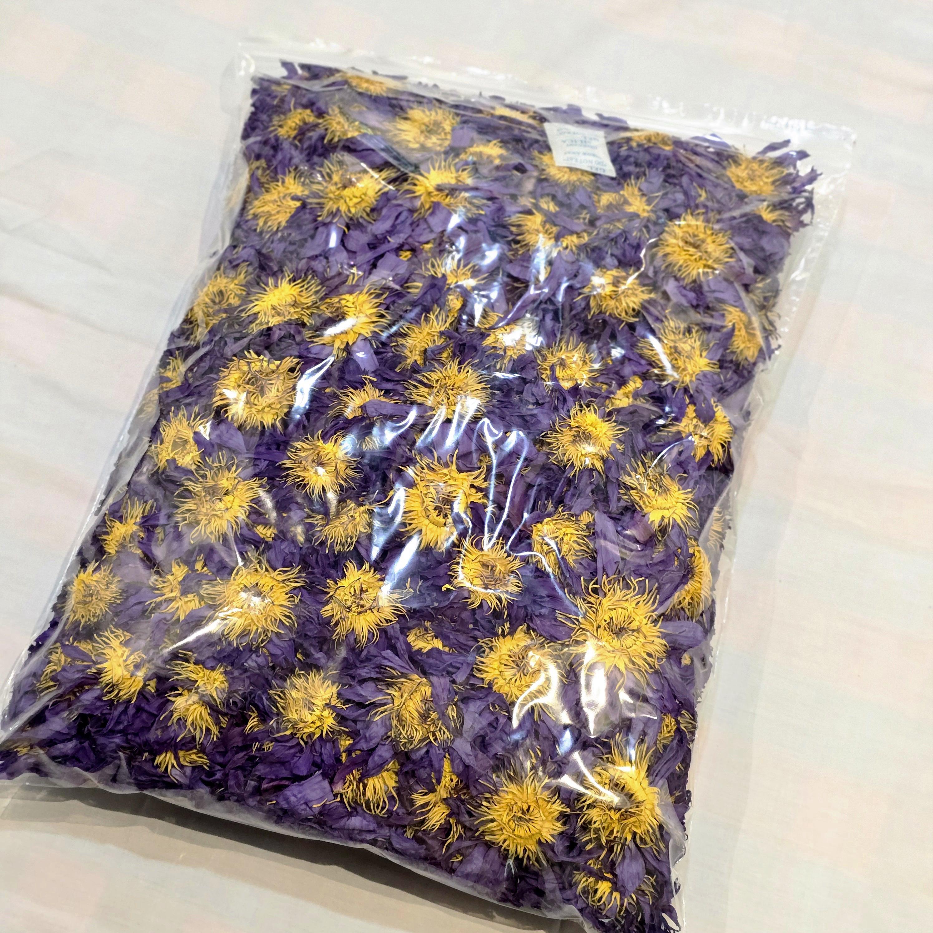 バレエ typeW grateful/checked flower smoke blue Blue Lotus Flower: Uses, Benefits, and Safety