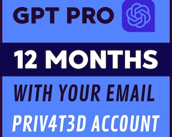 ChatGPT Pro GPT-5.5 | 12 mesi | Email personale | LEGGI LA DESCRIZIONE