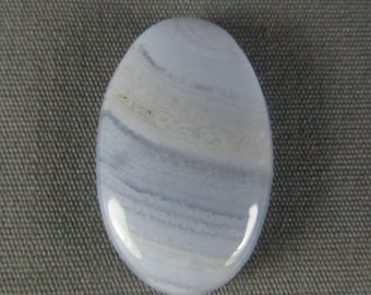 Blue Lace Agate Natural Rock Cabochon Hand Cut and Polished