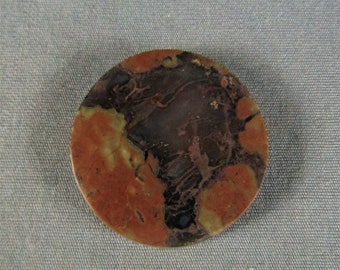 Priday Plume Agate cabochon unique cab