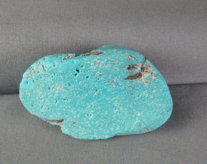 Mexican Turquoise Chrysocolla Hand Cut stone specimen piece