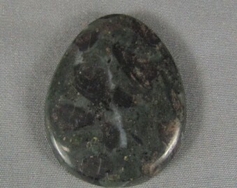 Mary Ellen Jasper Green - one of the oldest known fossils - nice hand cut cabochon
