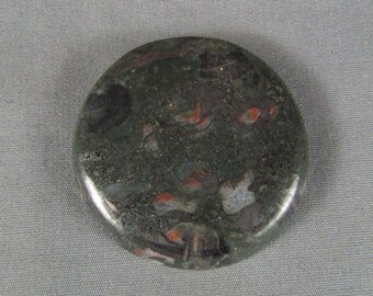 Mary Ellen Jasper Green - one of the oldest known fossils - nice hand cut cabochon