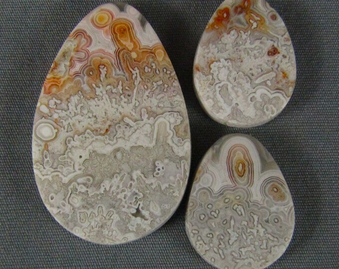 Mexican Crazy Lace Beautiful Cabochon SET