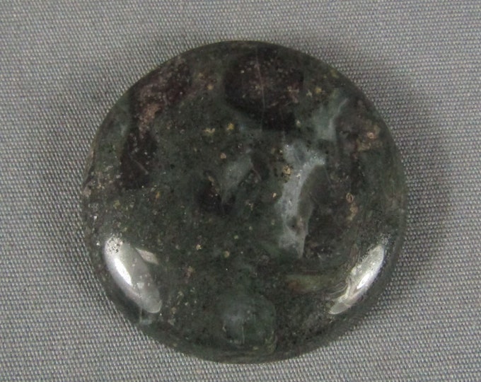 Mary Ellen Jasper Green - one of the oldest known fossils - nice hand cut cabochon