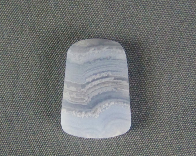 Blue Lace Agate Natural Rock Cabochon Hand Cut and Polished