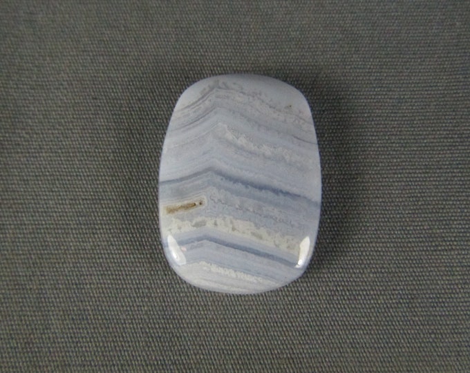 Blue Lace Agate Natural Rock Cabochon Hand Cut and Polished