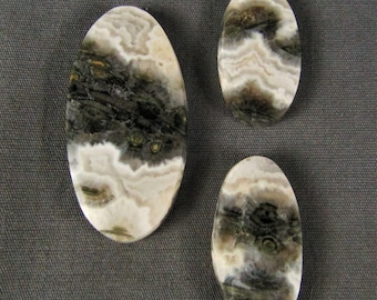Ocean Jasper Cabochon 3 pc SET