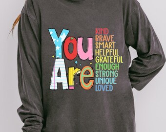 Camiseta "Eres un maestro amable", camiseta de agradecimiento