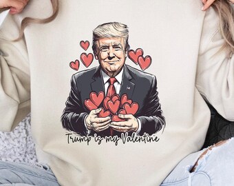 Sudadera de Trump para el Día de San Valentín, regalo político