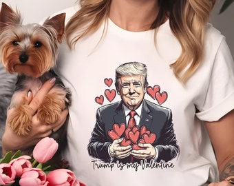 Camiseta "Trump es mi Valentín", camiseta política de San Valentín