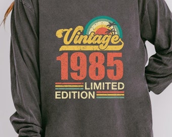 Sudadera vintage de 1985 para el 40 cumpleaños - Regalo único para ella