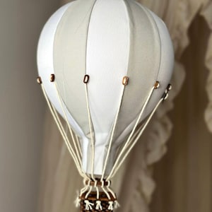 Handcrafted Hot Air Balloon Wall Decor: Nursery Baby Shower Decoration