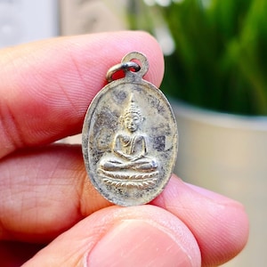 Vintage Thai Nang Kwak Amulet: Luang Pho Jong, Wealth & Protection