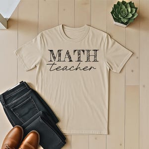 Math Teacher Shirt, Math Teacher Gift, Math Shirt, Mathematician Shirt Gift, Teacher Mom, Funny Teaching Shirts,Teach Shirt,Math lover shirt