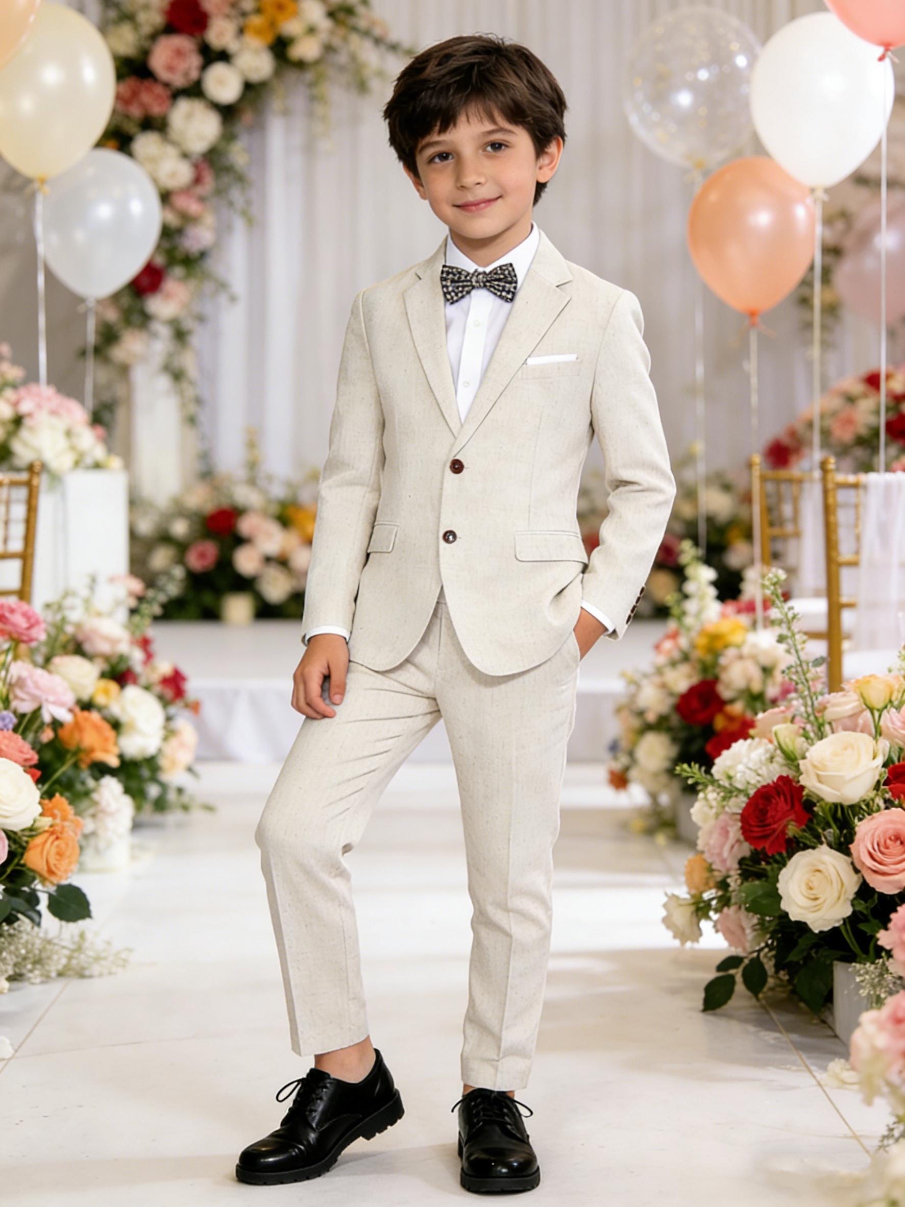 Jungen Formelle Anzüge Für Hochzeiten England Stil... – Vicedeal