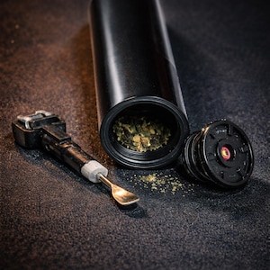 Tändare med hemligt fack – Secret Stash Lighter – Dolt fack – Festival EDC Gadget bild 6