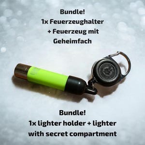 Tändare med hemligt fack – Secret Stash Lighter – Dolt fack – Festival EDC Gadget bild 10