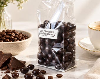 Dark Chocolate Covered Coffee Beans