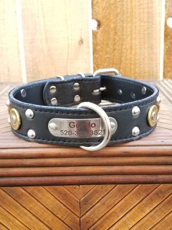 1.5 Personalized Id Name Plate Collar Custom Engraved Etsy