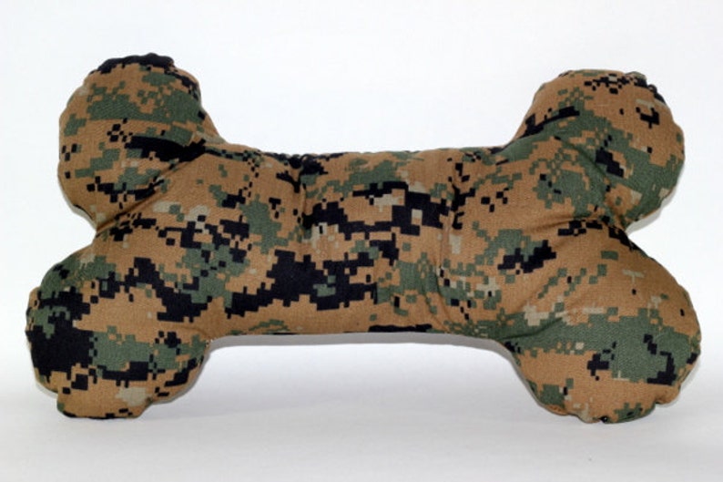 personalized dog bone shaped pillow